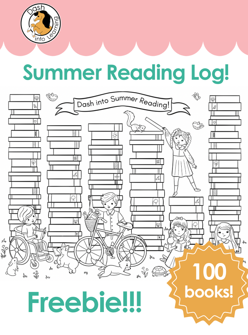 reading-log-for-summer-homeschool-curriculum-dash-into-learning for Summer Reading Log Free Printable Reading Log for Summer Homeschool Curriculum | Dash Into Learning for Summer Reading Log Free Printable