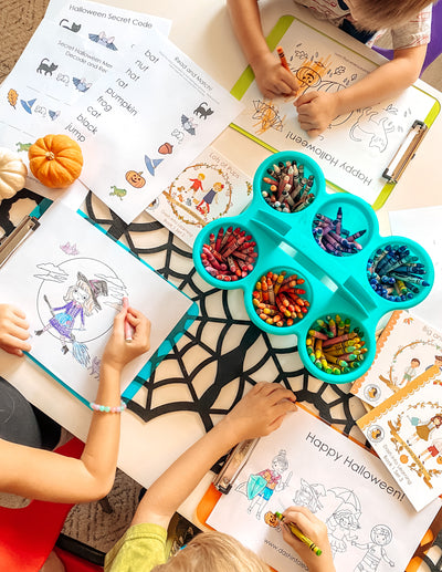 Fall/Halloween Coloring and Activity Pack