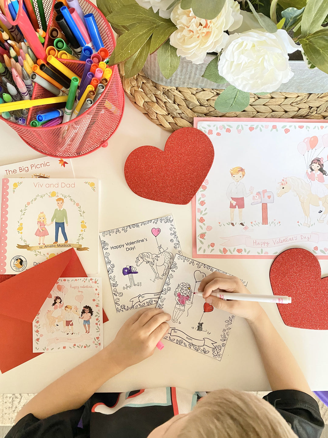 Valentine's Day Reading Fun For Kids and Free Printables