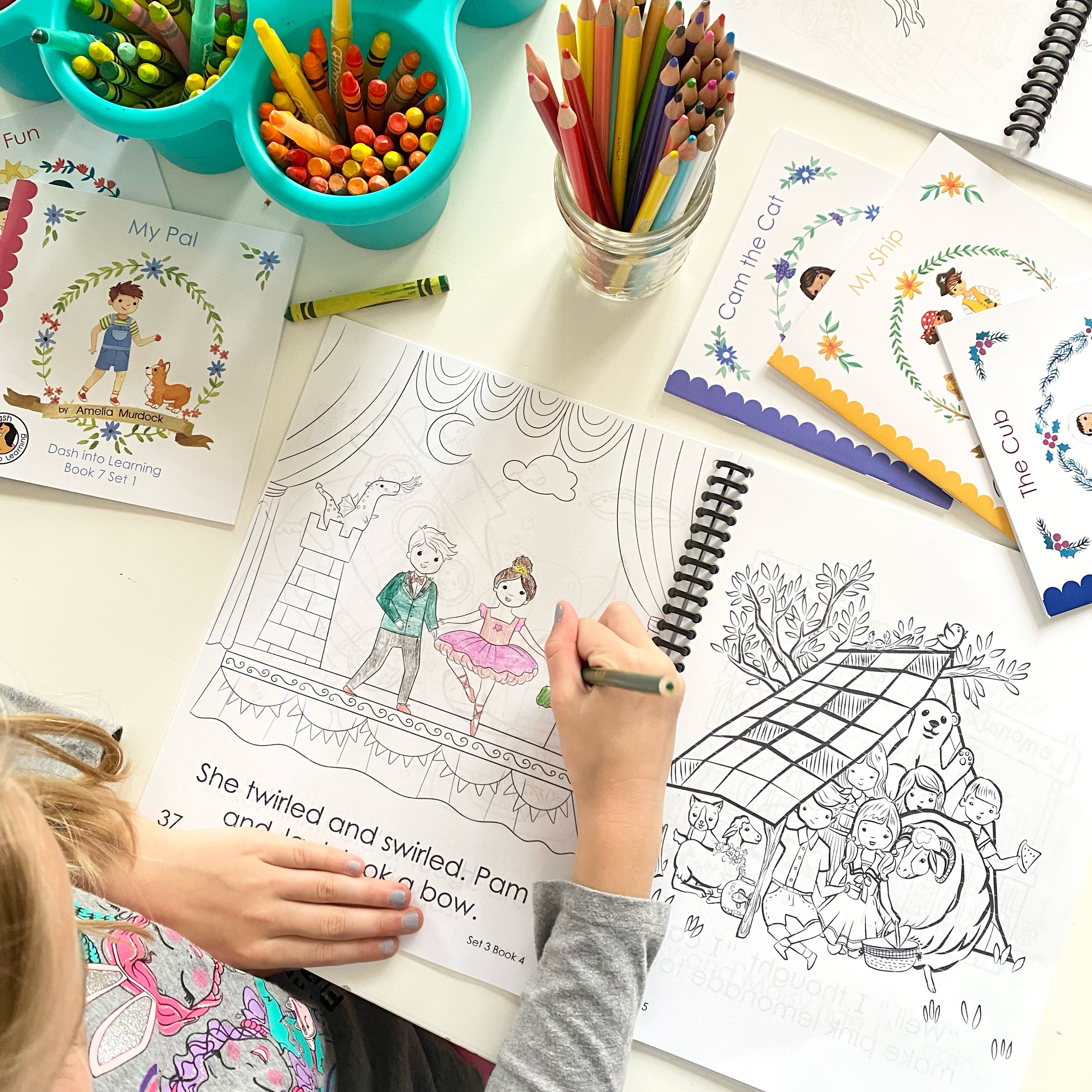 The Surprising Benefits Your Children Can Get From Coloring | Dash Into ...