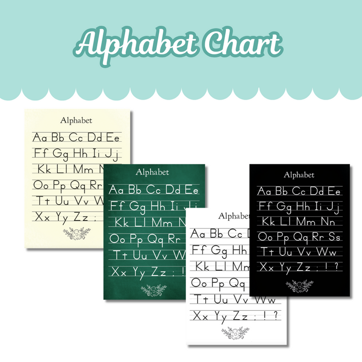 Alphabet Chart FREEBIE!