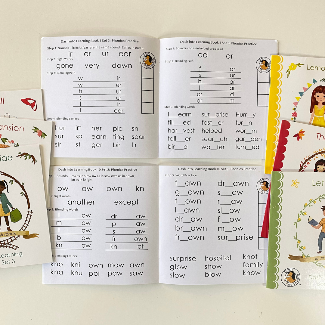 Early Reading Bundle - Set 2 and Set 3: Books + Activity Packs