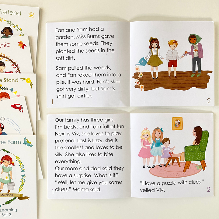 Early Reading Bundle - Set 2 and Set 3: Books + Activity Packs