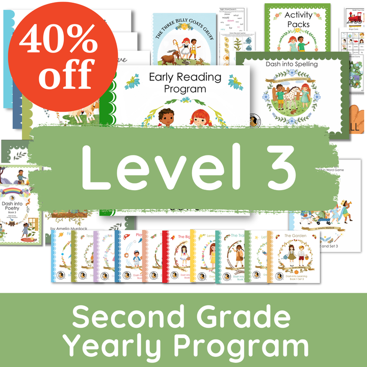 Full Year Dash Homeschool Program: Level 3 (2nd Grade)
