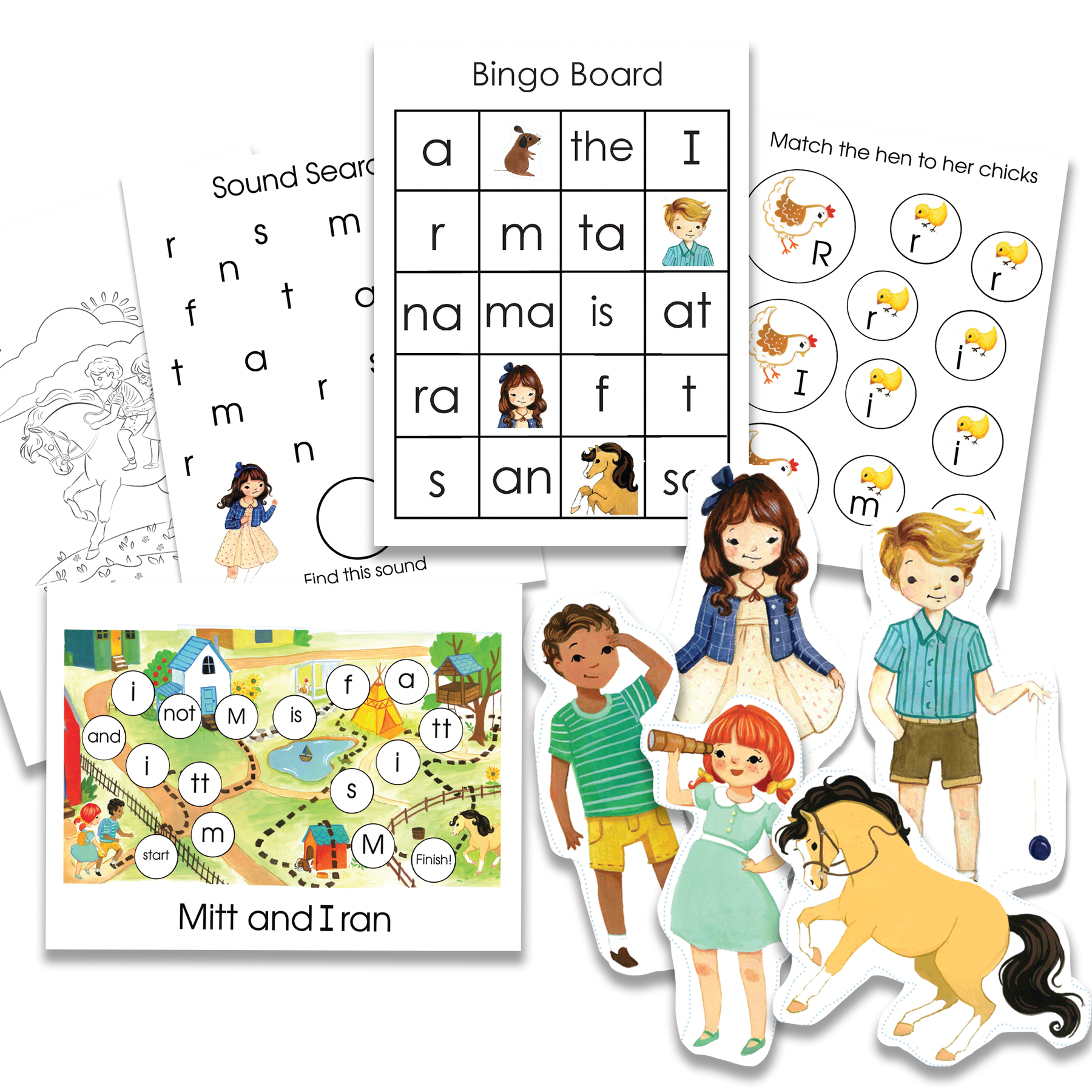 Learn to Read: Phonics Reading Program LEVEL 1 Books + PDF Activity Pa ...
