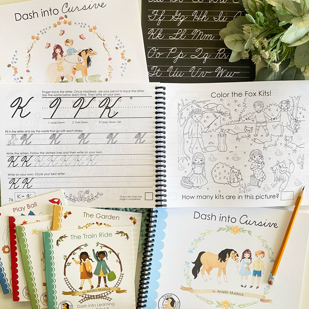 Cursive Homeschool Program | Dash Into Cursive