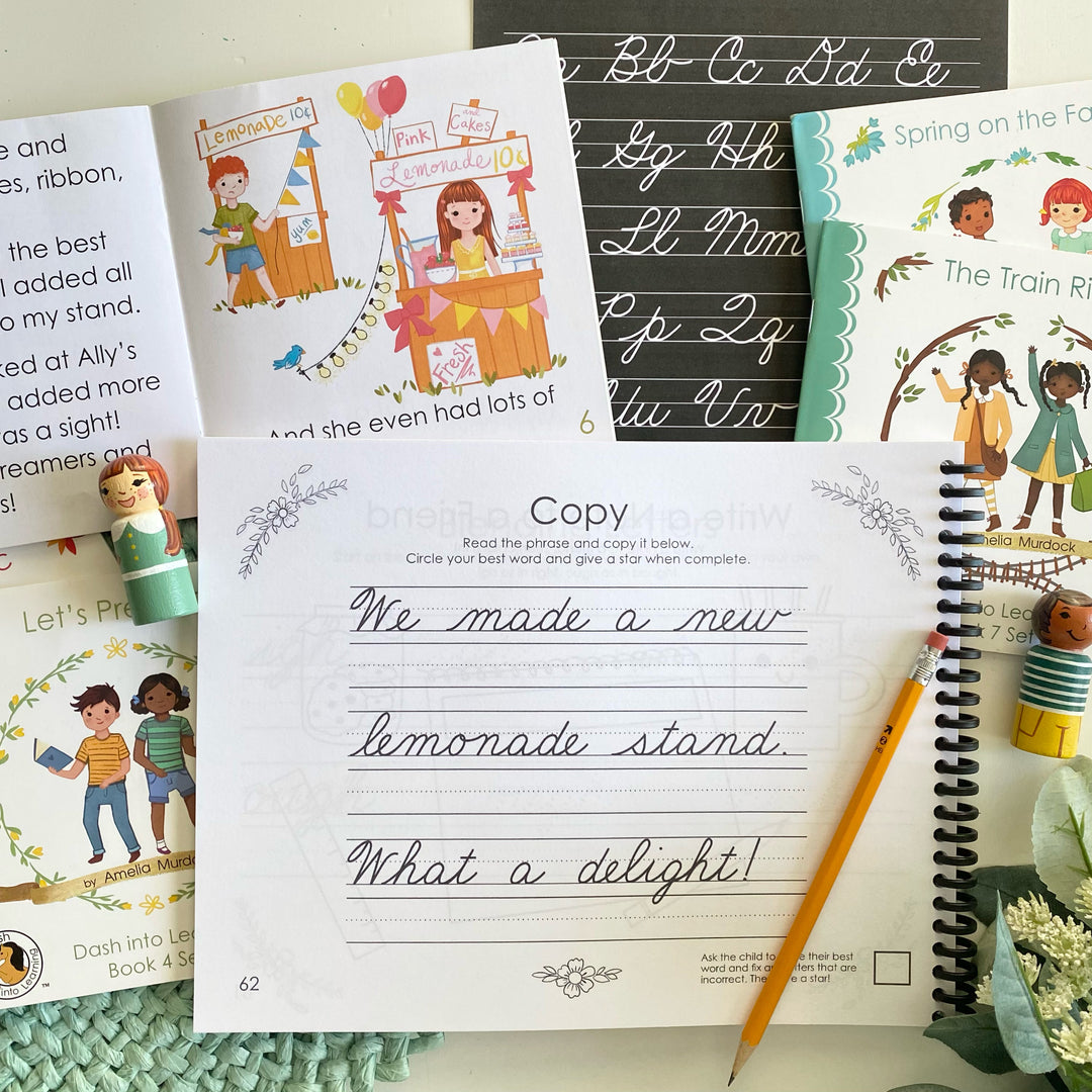 Cursive Homeschool (Book 3/3) | Dash Into Cursive | Dash Into Learning