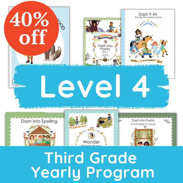 Full Year Dash Homeschool Program: Level 4 (3rd Grade)