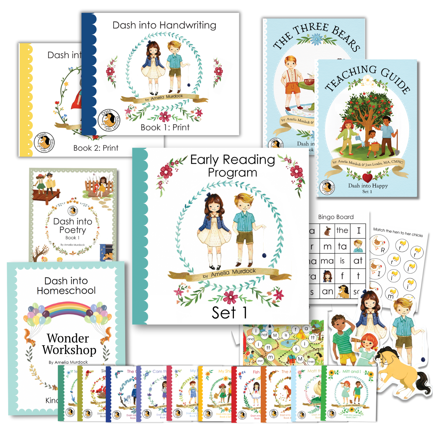 Full Year Dash Homeschool Program: Level 1 (Kindergarten) | Dash Into ...