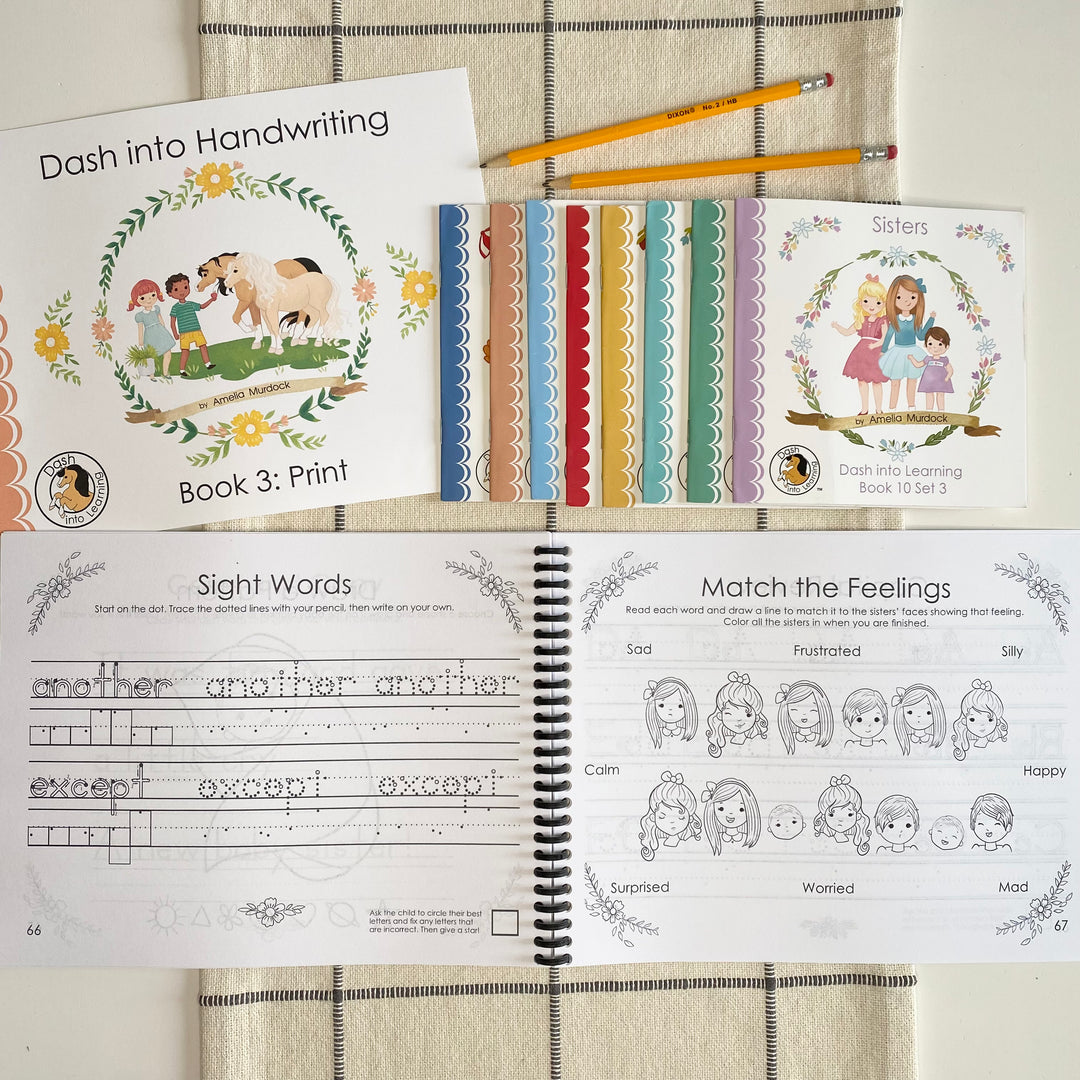 Handwriting Course Book Handwriting Homeschool (Book 3/3) | Dash Into Handwriting | Dash Into ...