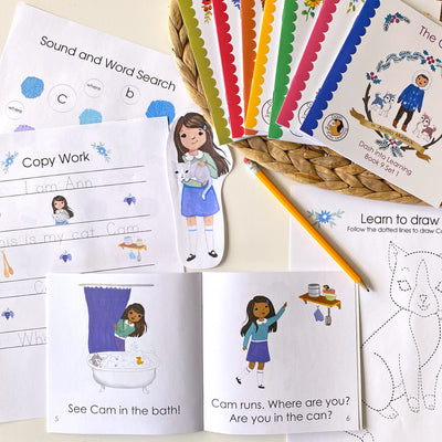 Dash into Learning Early Phonetic Readers - [Set 1]