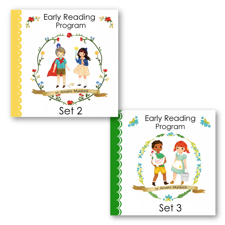 Early Reading Bundle - Set 2 and Set 3: Books + Activity Packs