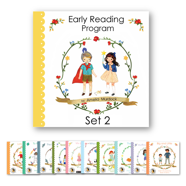 Early Reading Bundle - Set 1 and Set 2: Books + Activity Packs