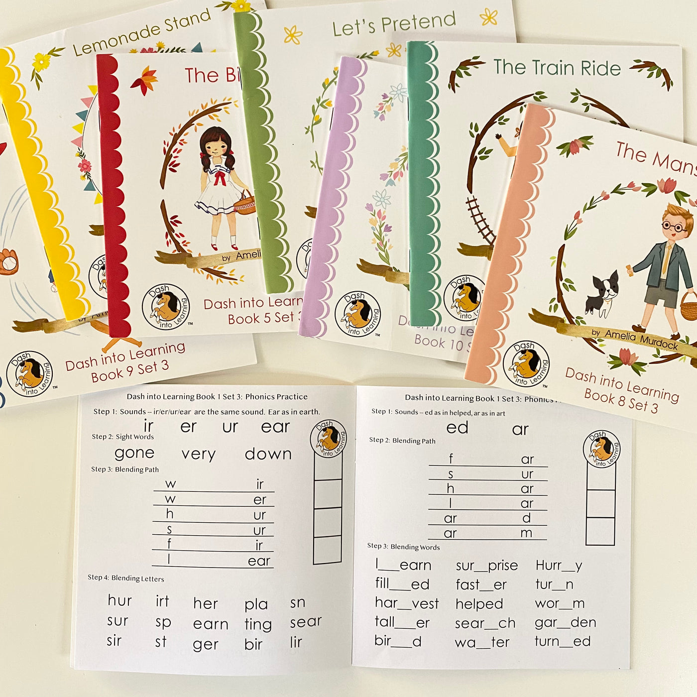 Dash into Learning Early Phonetic Readers Bundle - [Set 2 and Set 3]