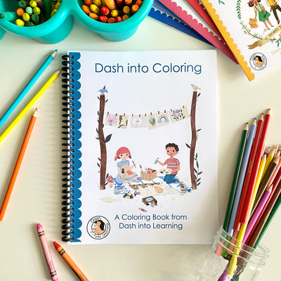 Dash into Coloring Book