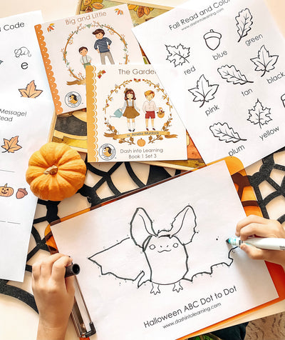 Fall/Halloween Coloring and Activity Pack