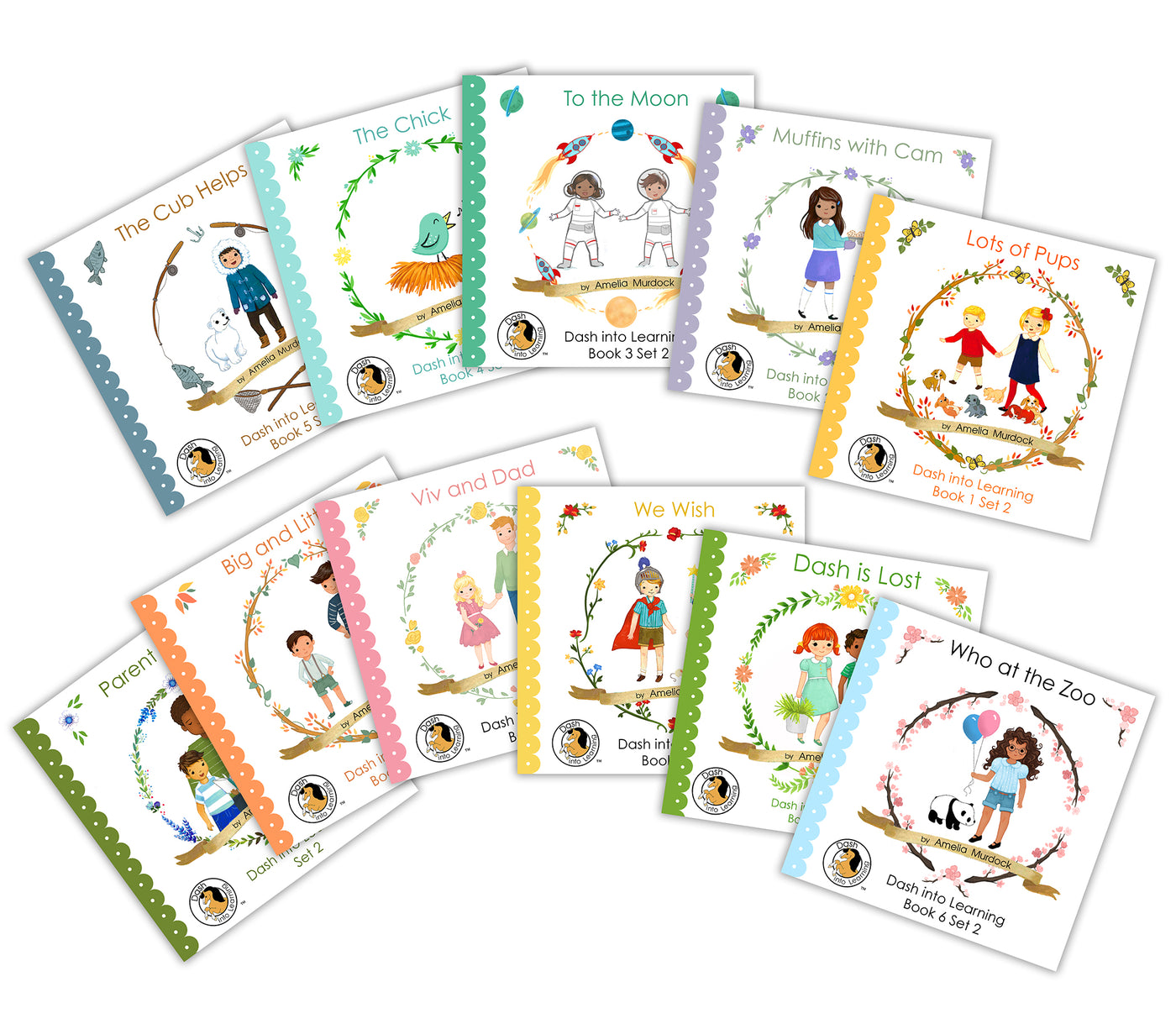 Dash into Learning Early Phonetic Readers - [Set 2]