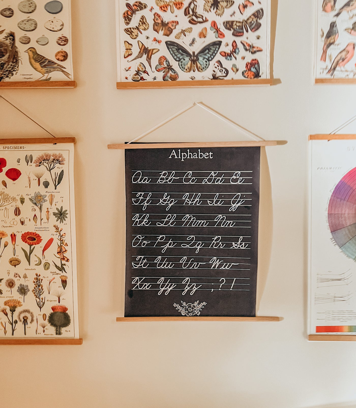 Cursive Alphabet Chart FREEBIE! – Dash Into Learning